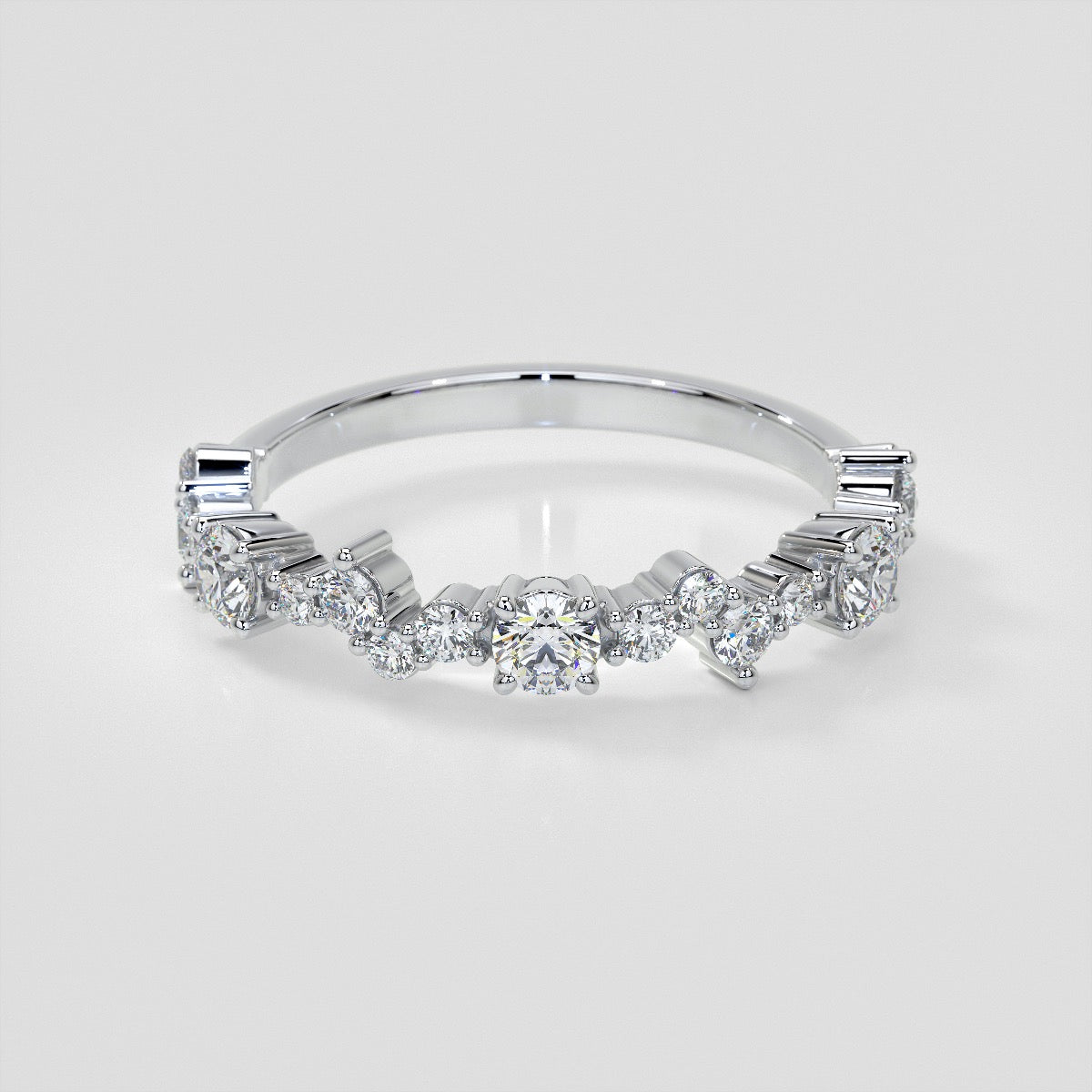 ½ CTW Lab Grown Diamond Enchanting Elegance Band
