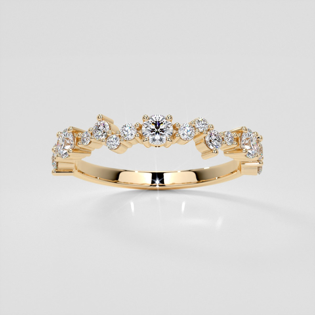 ½ CTW Lab Grown Diamond Enchanting Elegance Band