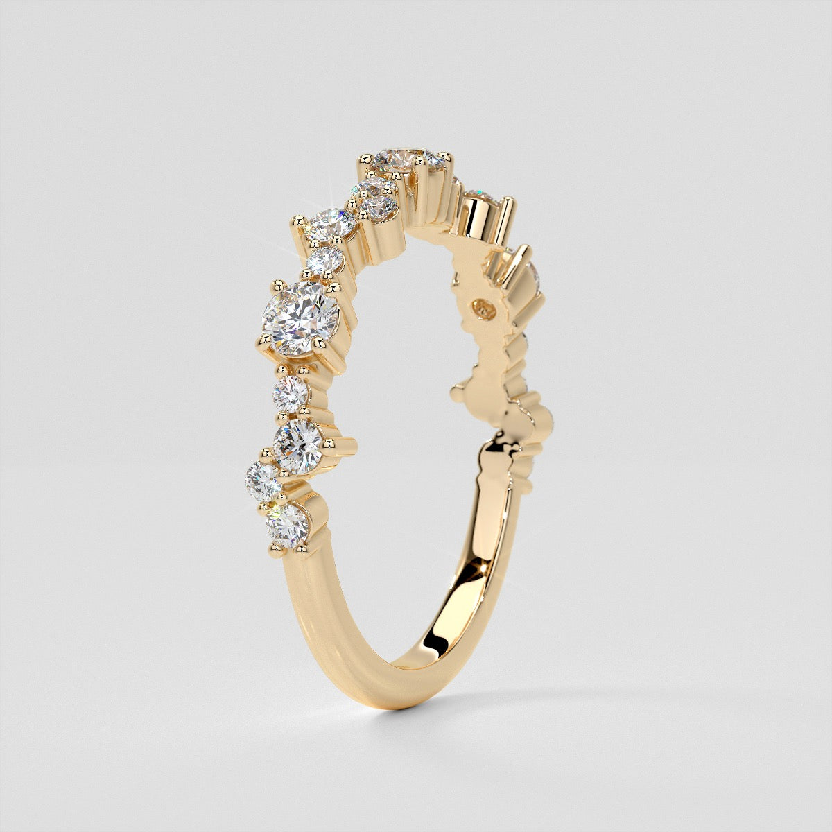 ½ CTW Lab Grown Diamond Enchanting Elegance Band