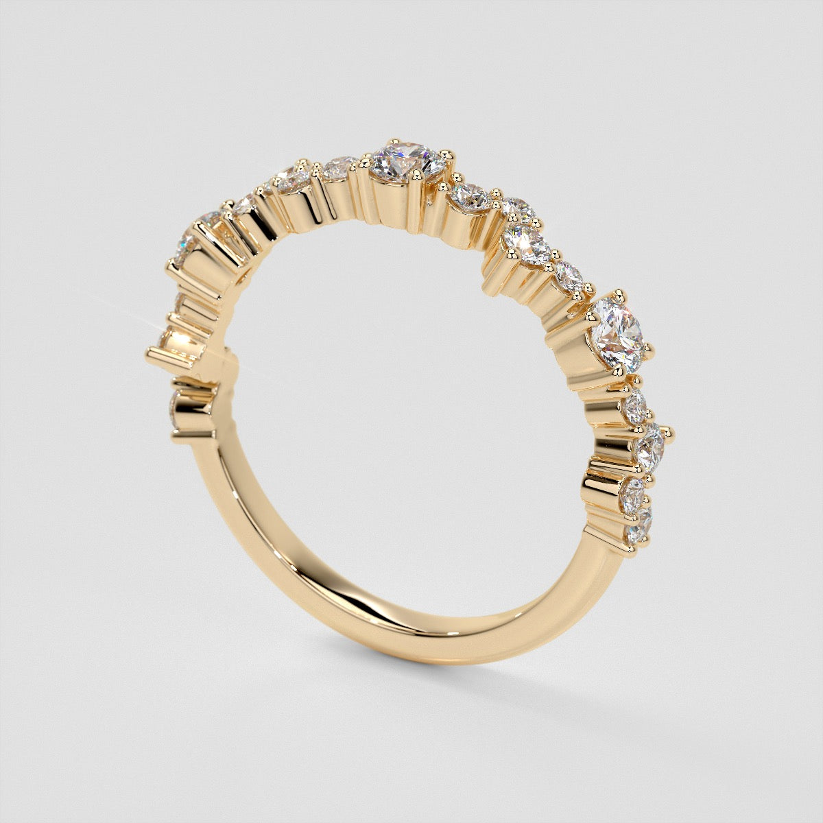 ½ CTW Lab Grown Diamond Enchanting Elegance Band