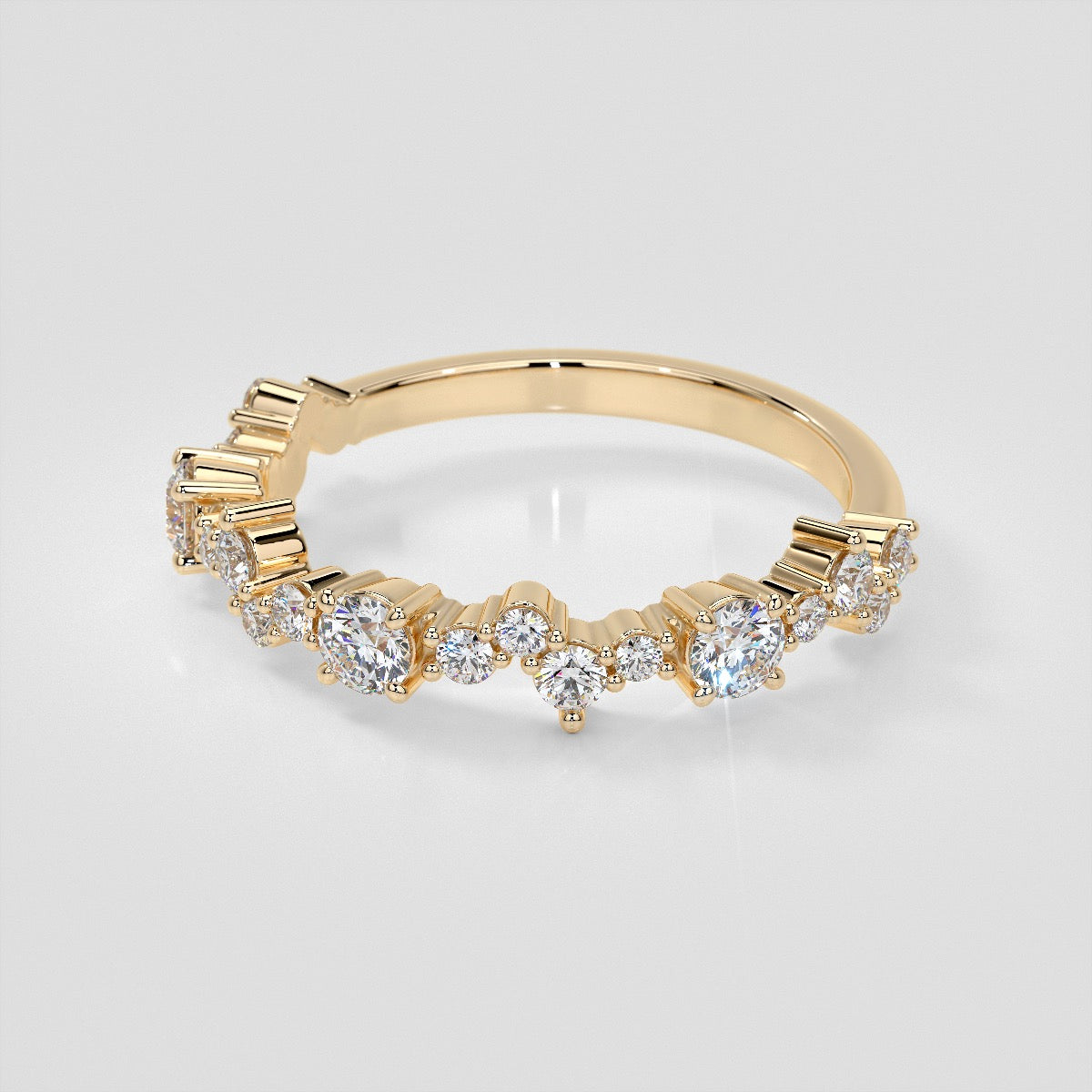 ½ CTW Lab Grown Diamond Enchanting Elegance Band