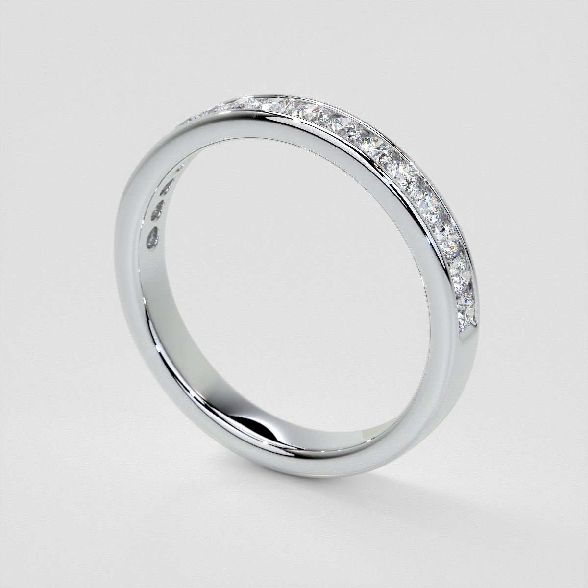 ½ CTW Lab Grown Diamond Timeless Channel Set Band
