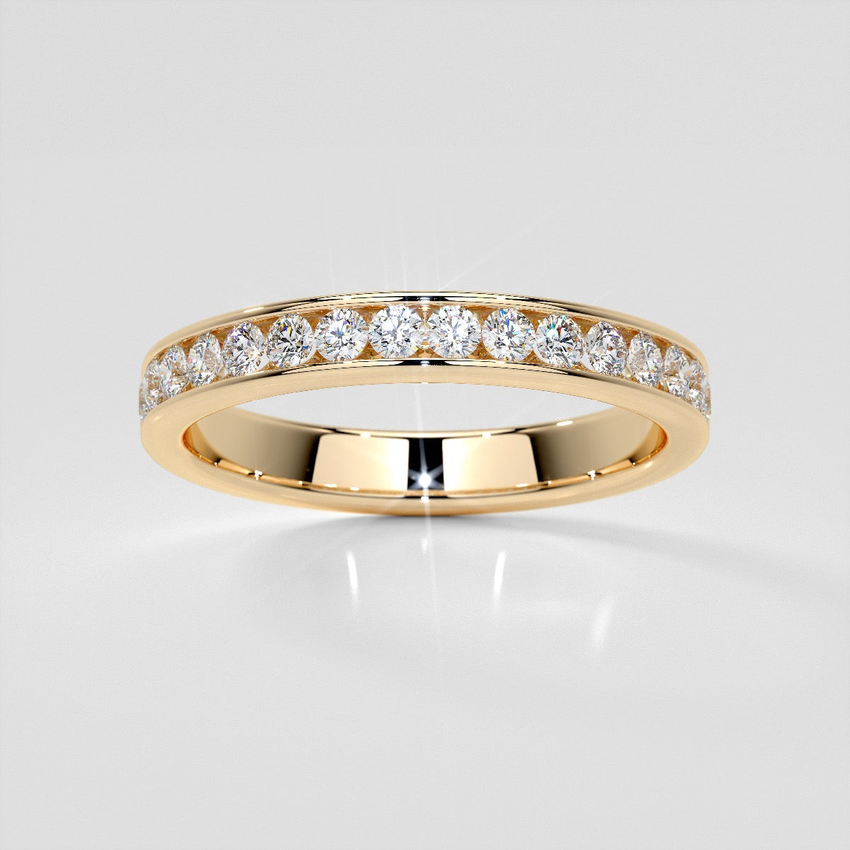 ½ CTW Lab Grown Diamond Timeless Channel Set Band