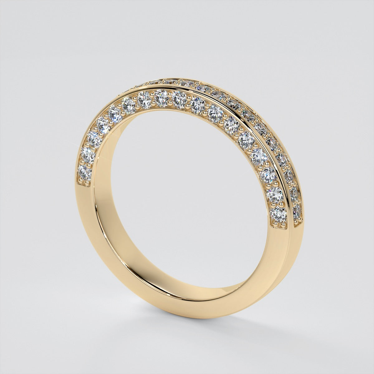 Asscher Cut Cathedral Style Wedding Set with Accents