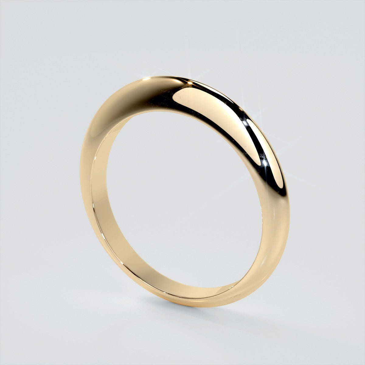 Round Cut 4-Prong Tiffany Style Engagement Ring