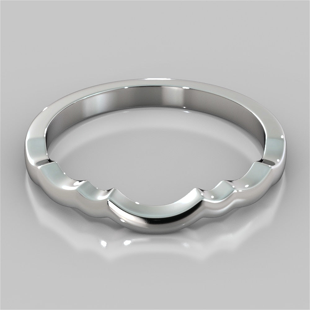 Contoured Solid Matching Band