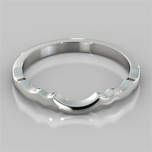 Contoured Solid Matching Band