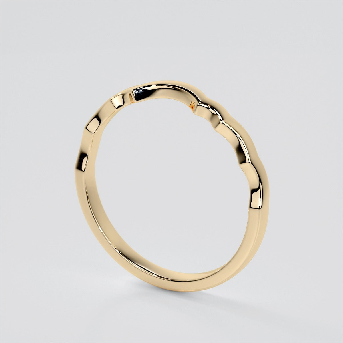 Round Cut Halo Cathedral Style Wedding Set With 2 Matching Bands