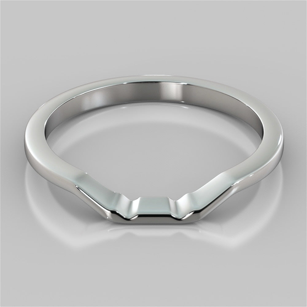 Shadow Wedding Band