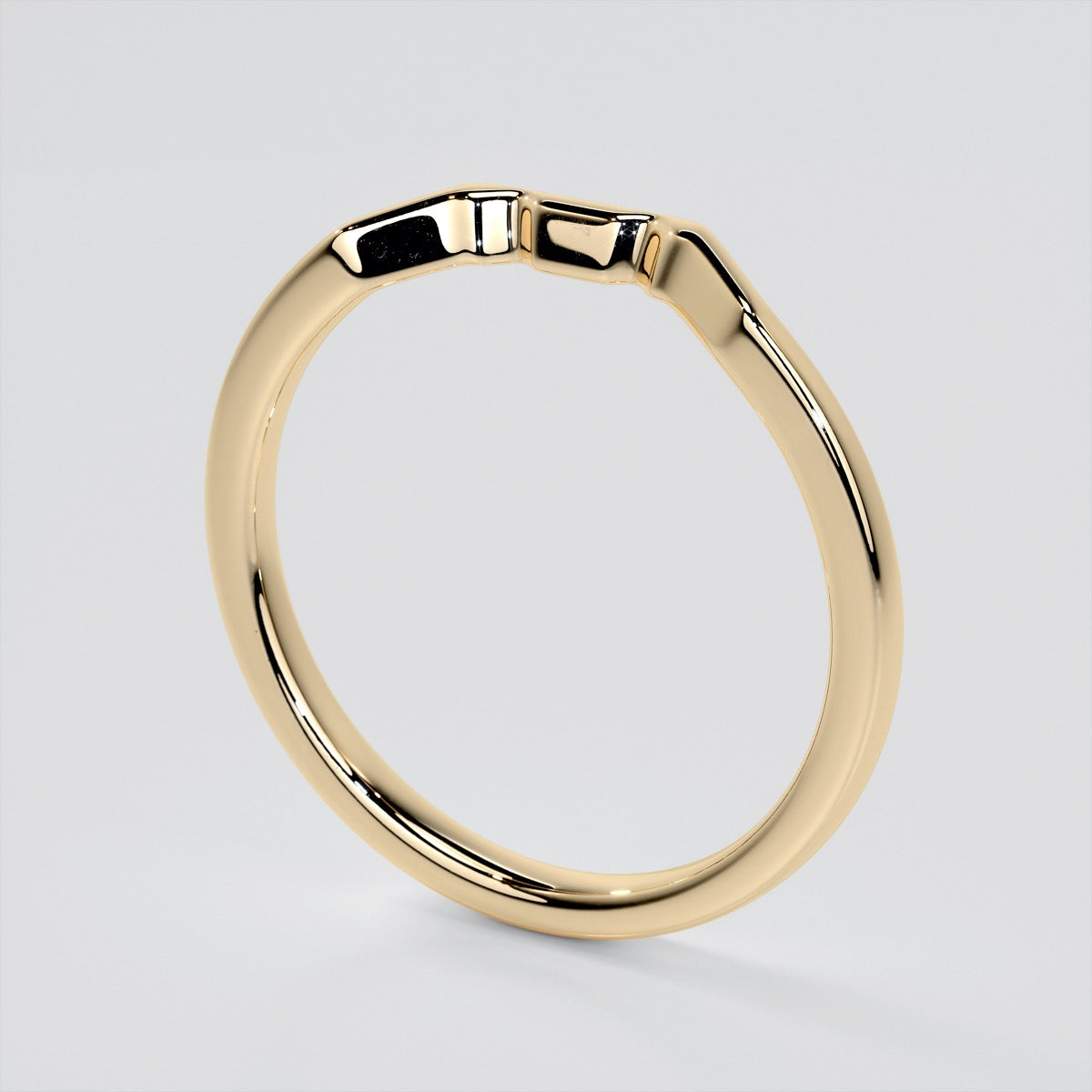 Radiant Cut Three-Stone Engagement Ring With Trillion Accents