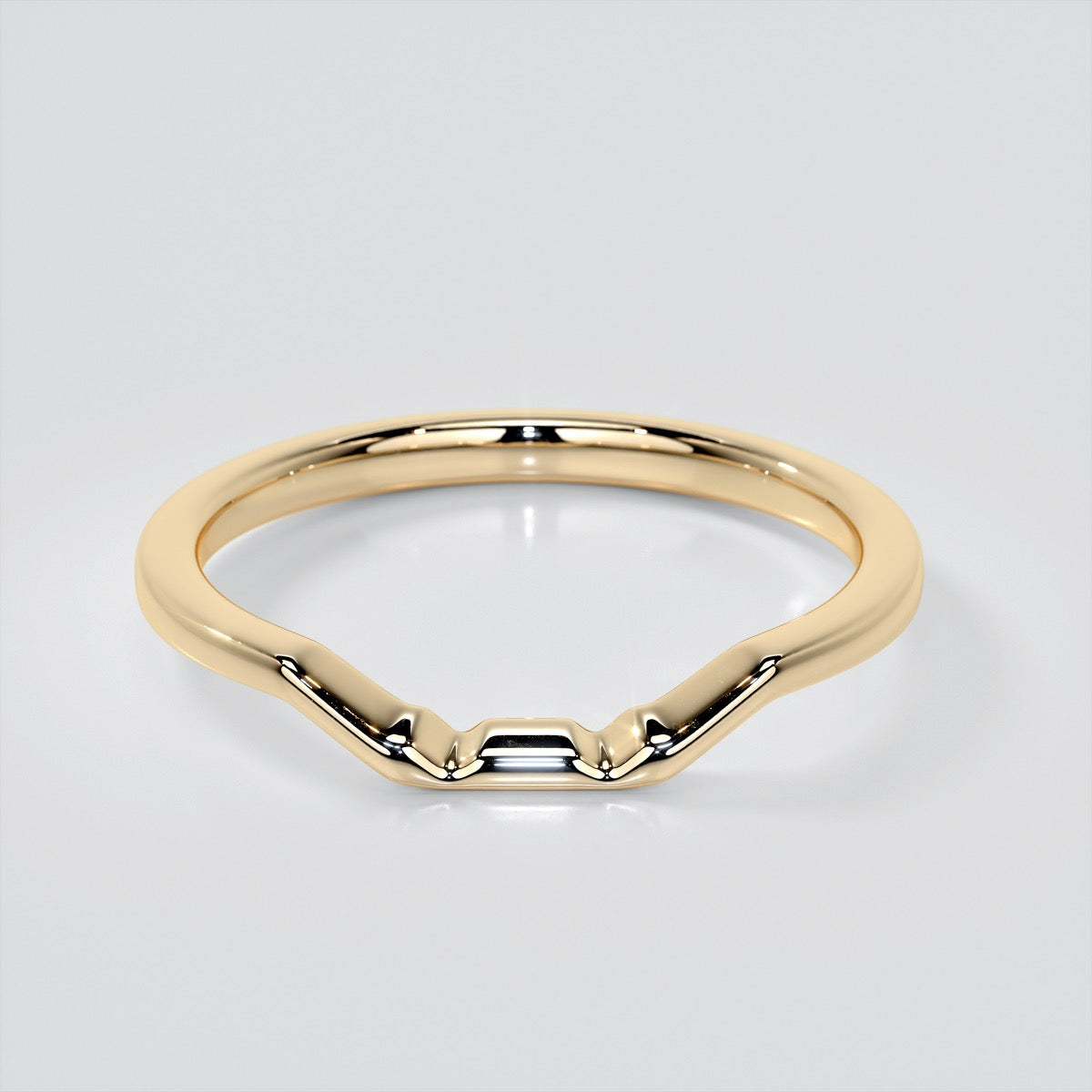 Lab Grown Diamond Radiant Cut Three-Stone Engagement Ring With Trillion Accents
