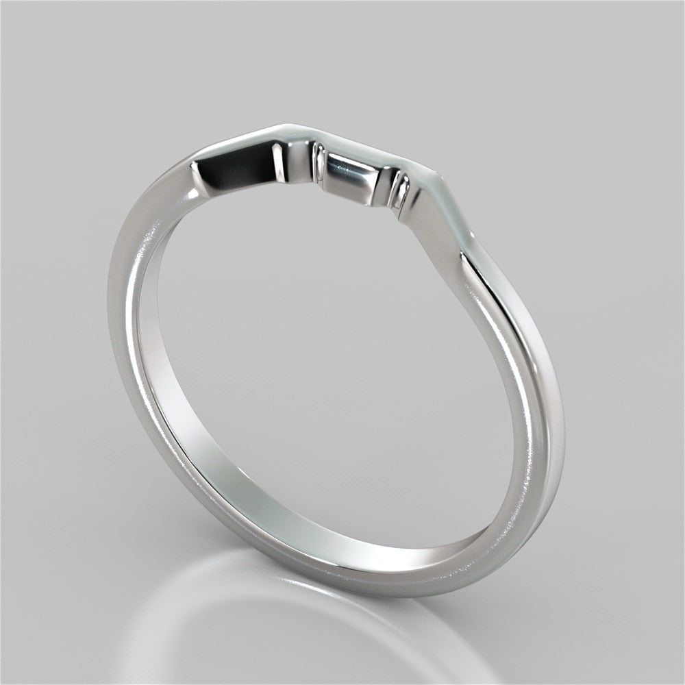 Contoured Style Wedding Band