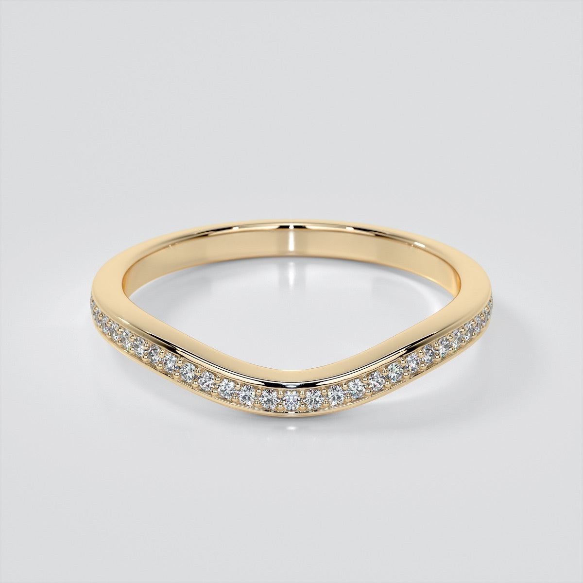Lab Grown Diamond Princess Cut Three Stone Engagement Ring With Trapezoids