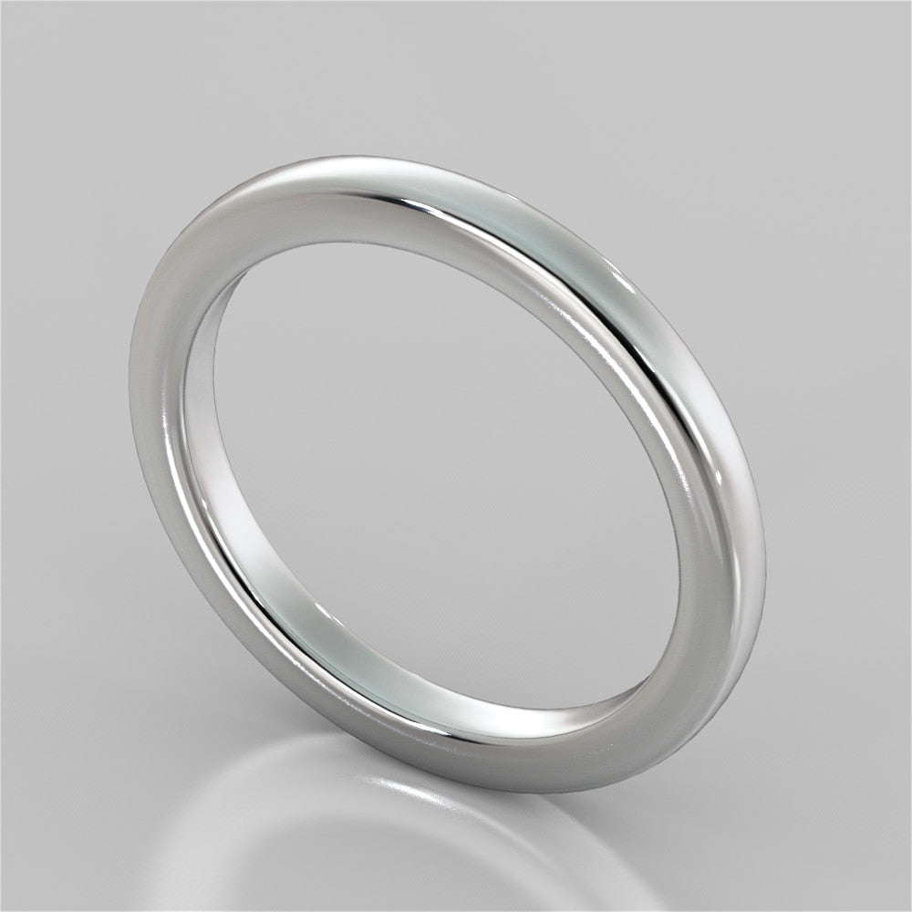 Lab Grown Diamond Round Cut Cathedral Style Engagement Ring