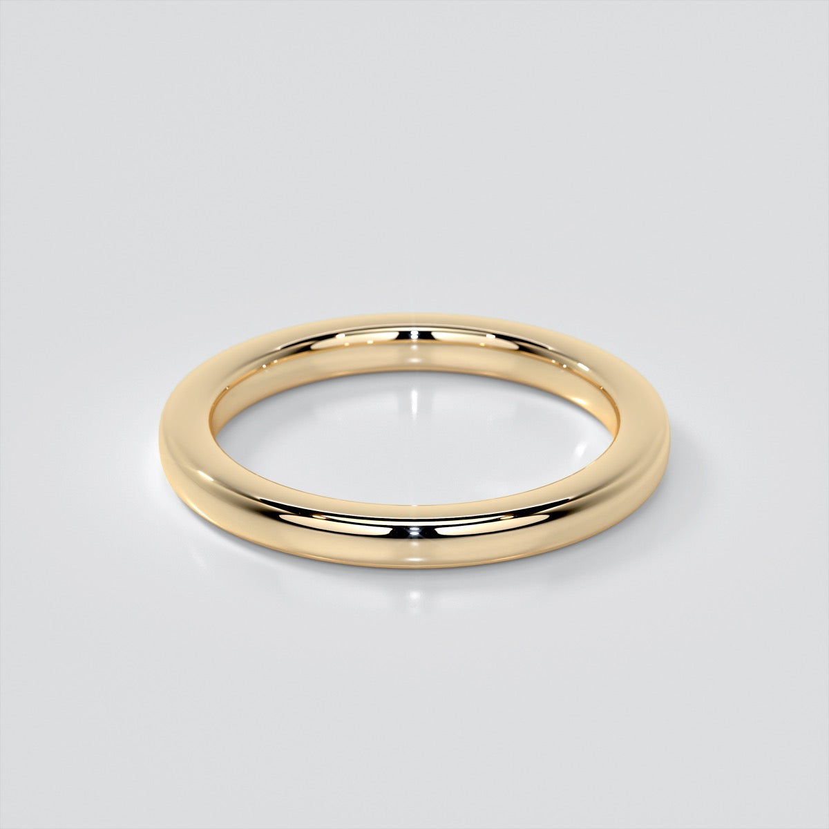 Lab Grown Diamond Round Cut Cathedral Style Engagement Ring