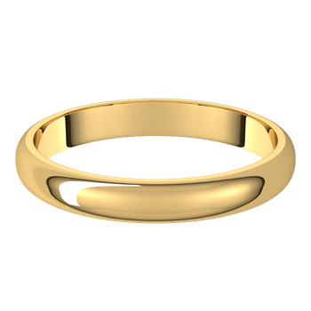 Half Round Standard Fit Lightweight Band