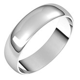 Half Round Ultra-Lightweight Standard Fit Band
