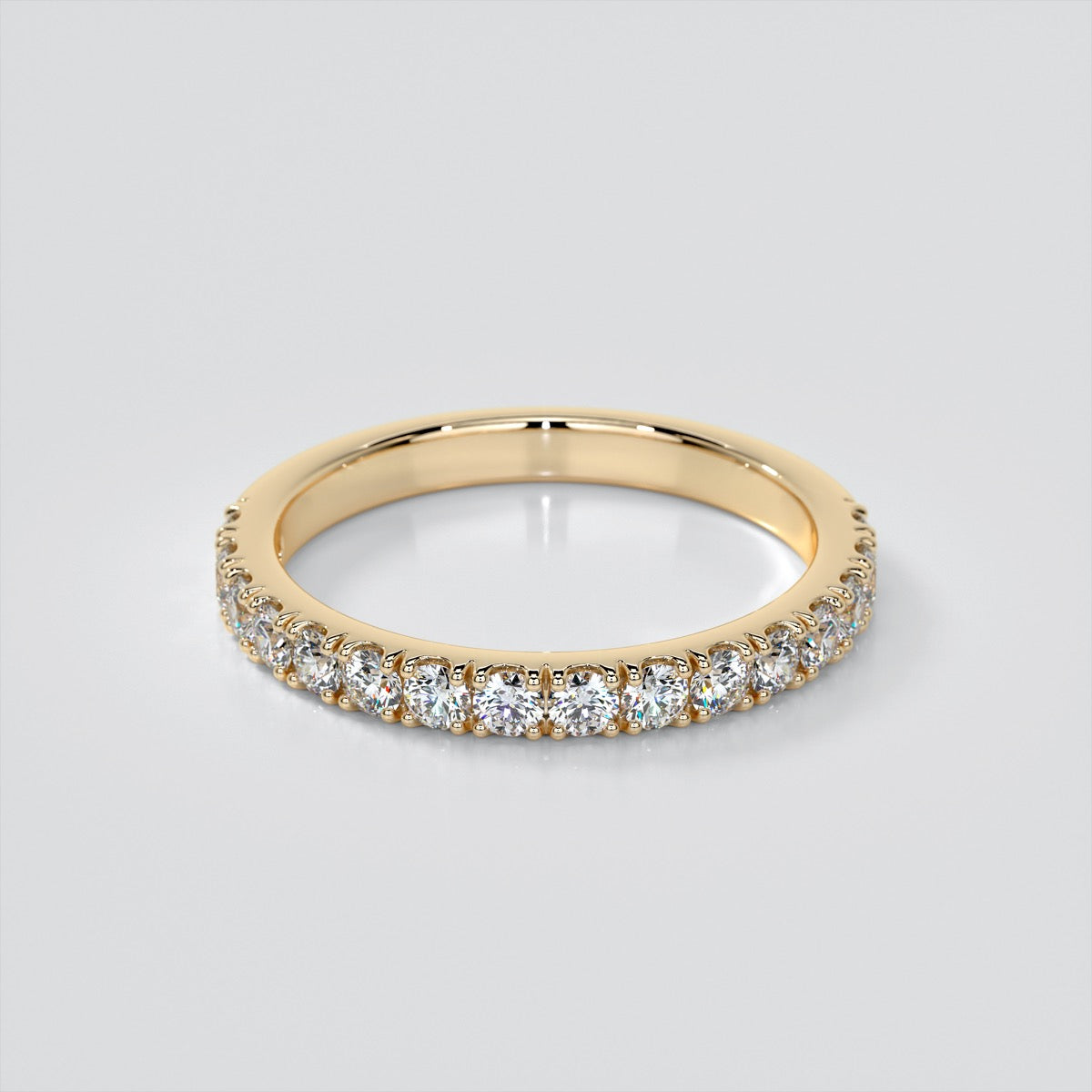 Lab Grown Diamond Marquise Cut Cathedral Scallop Style Engagement Ring With Accents