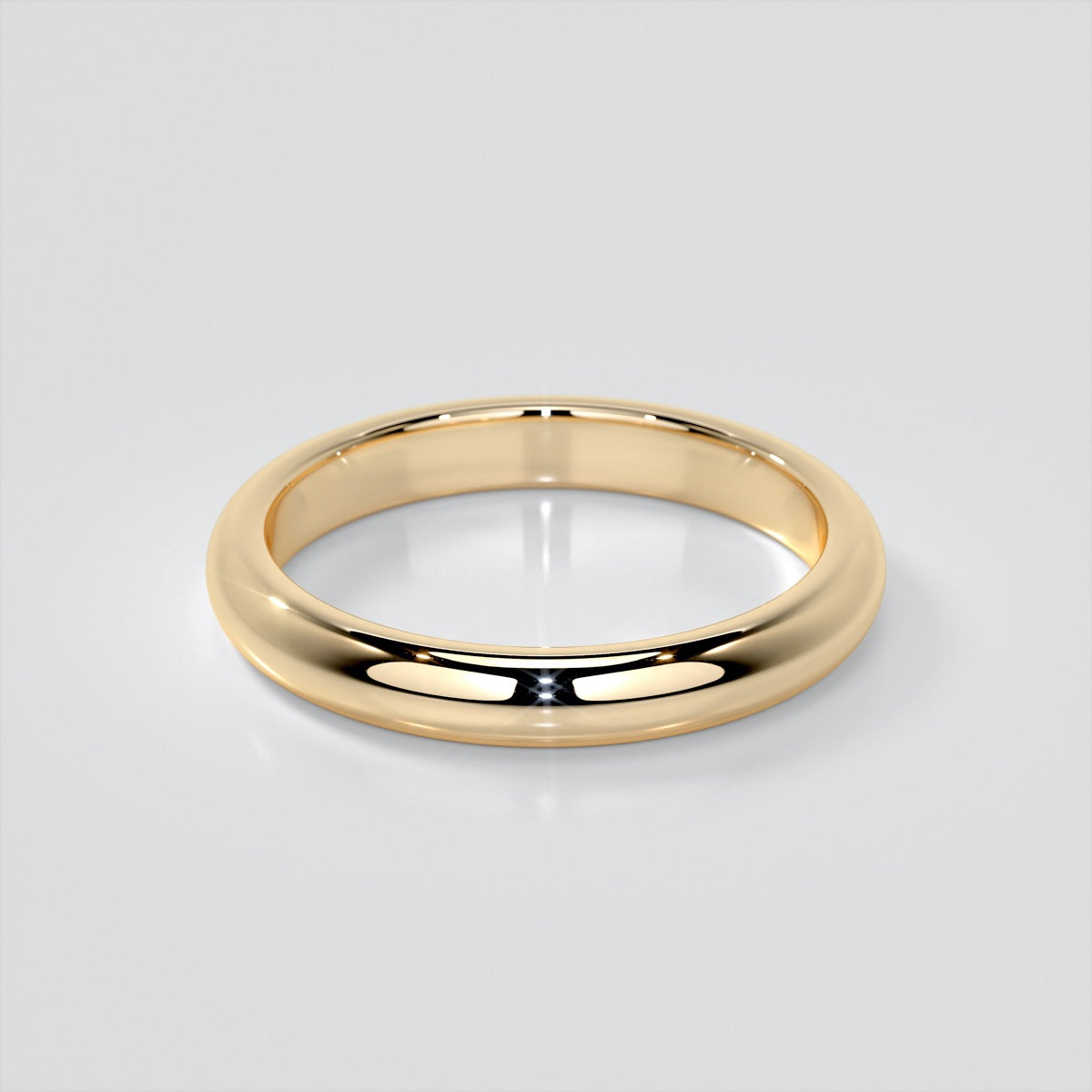 Round Cut Cathedral Engagement Ring With Accents