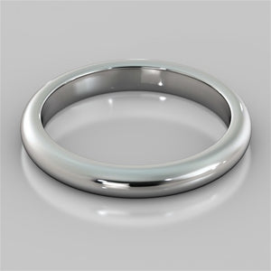 Round Edge Wedding Band