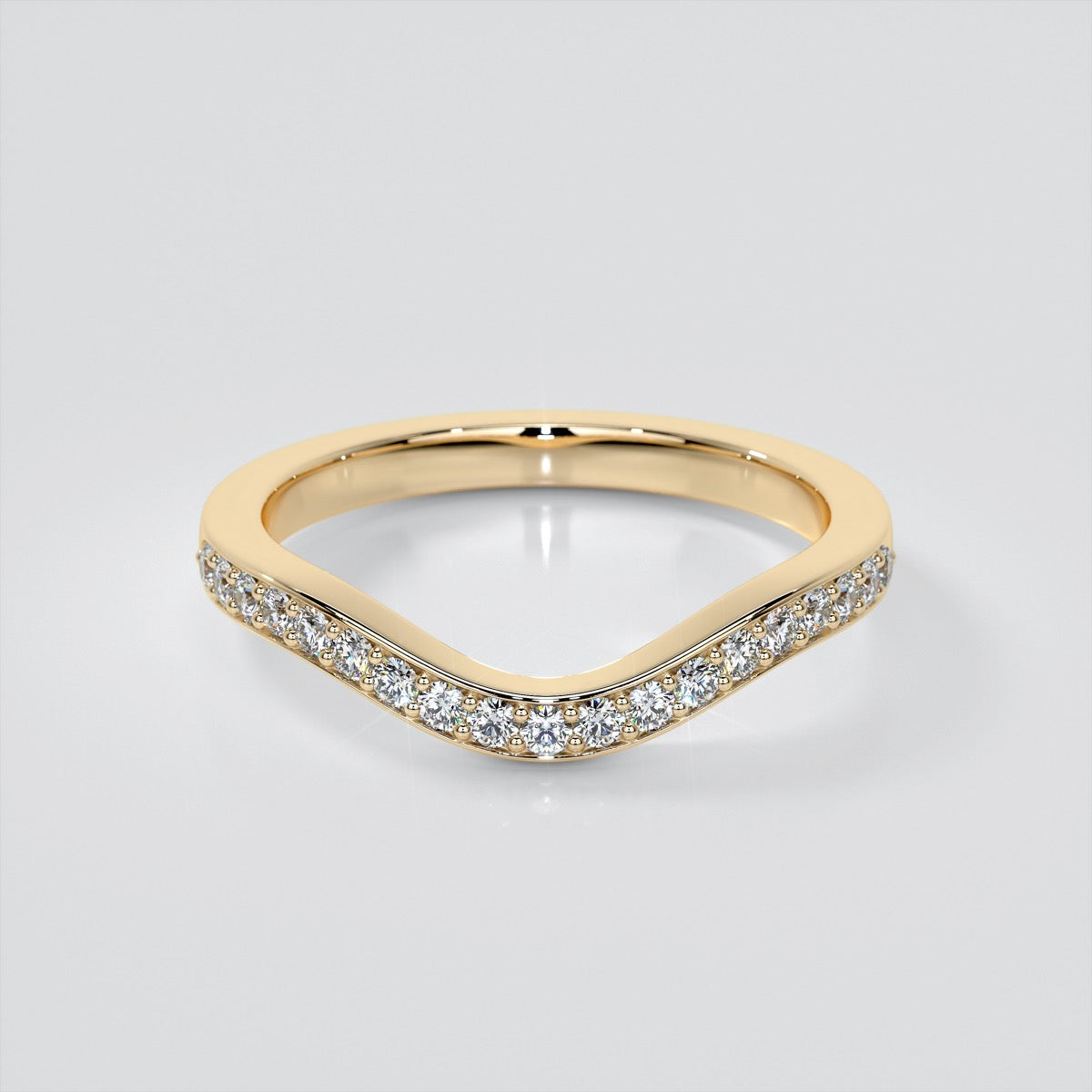 Lab Grown Diamond Round Cut Flower Design Engagement Ring